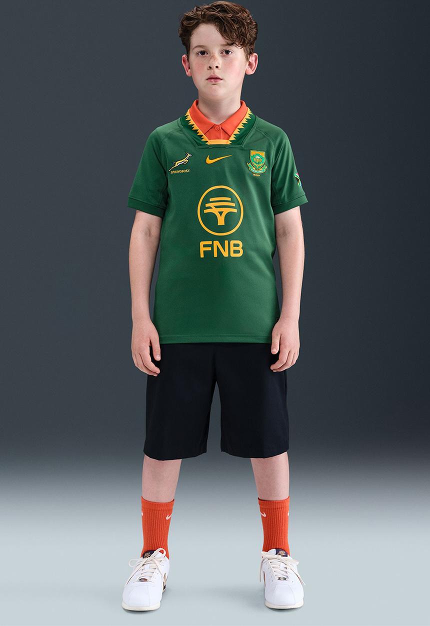 Nike - Spr Y Nk Stdm Ss Jsy Hm Vl - Gorge Green/(University Gold)