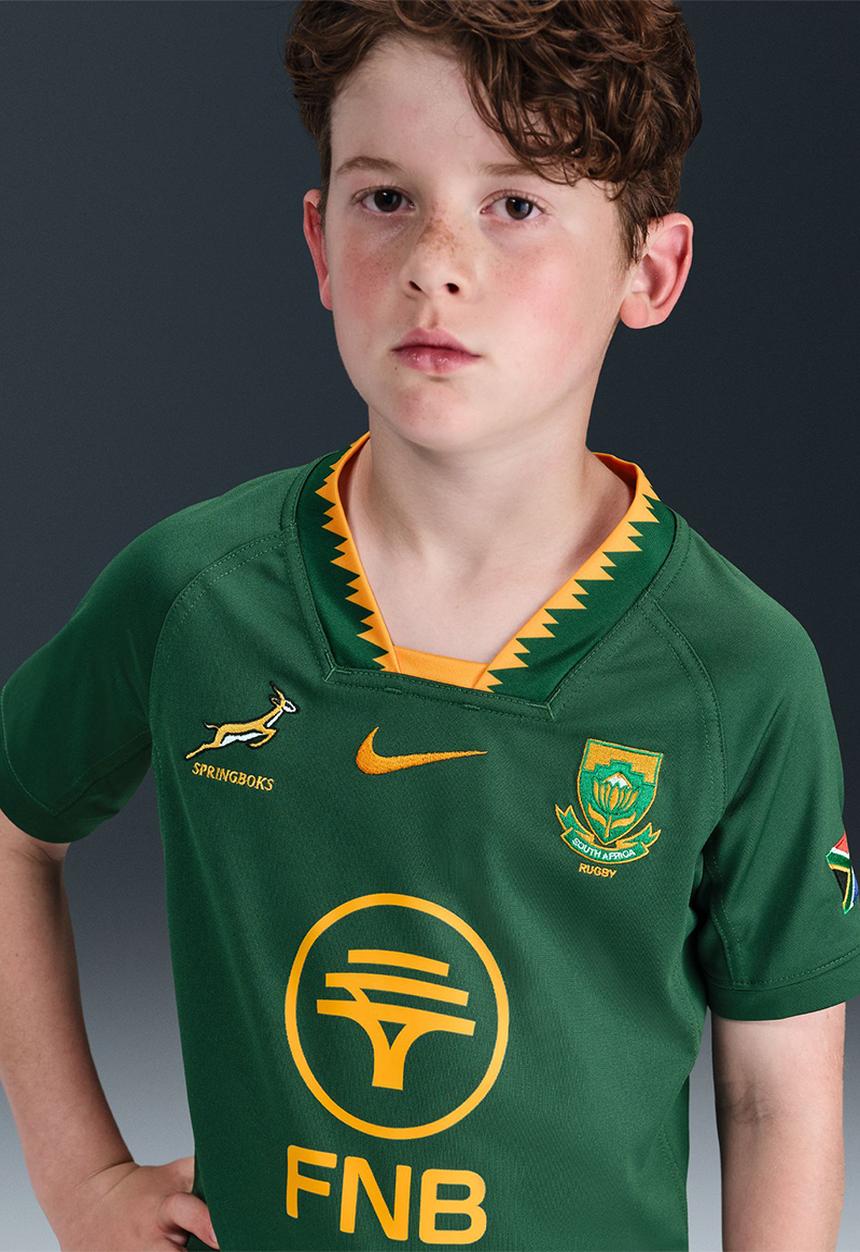 Nike - Spr Y Nk Stdm Ss Jsy Hm Vl - Gorge Green/(University Gold)