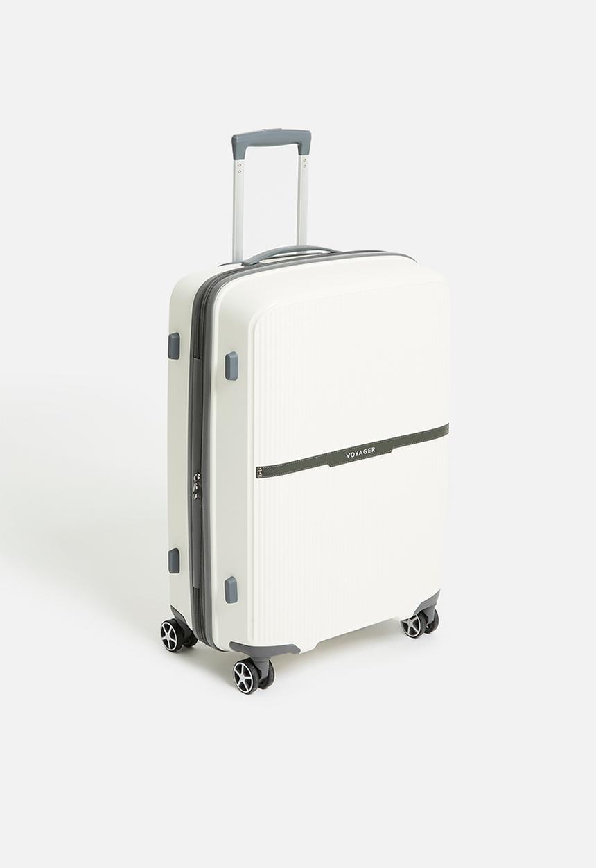 Voyager - Voyager Traveller 4 Wheel Trolley - White