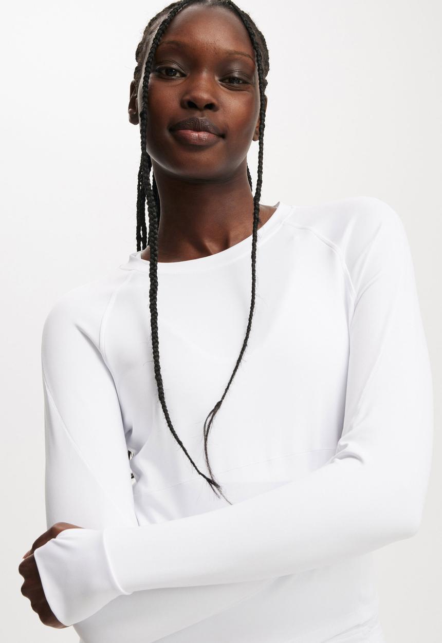 Cotton On - Active Workout Long sleeve - White