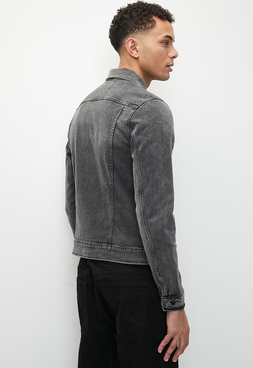 G-STAR - 3301 Slim jkt - charcoal