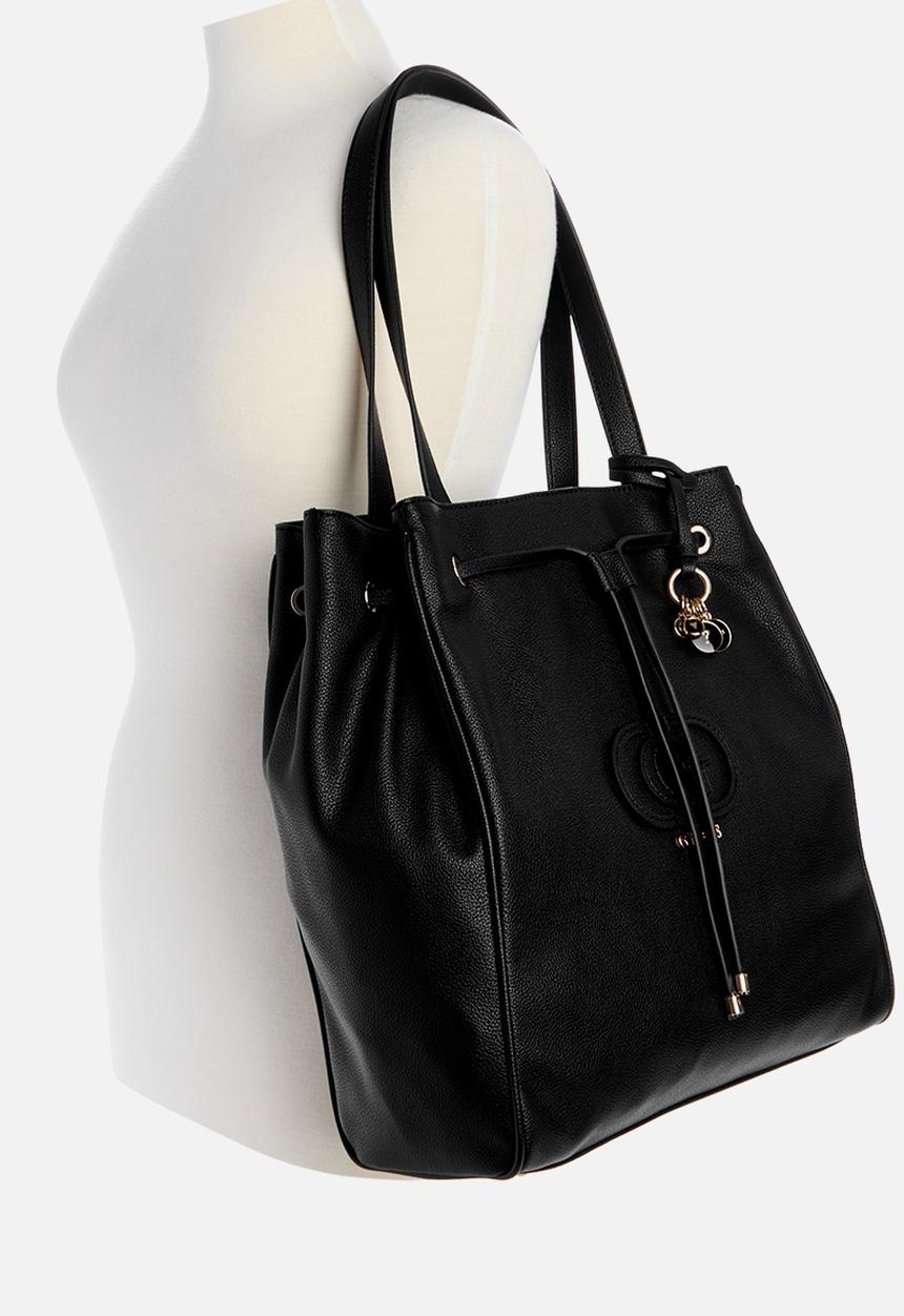 GUESS - Calebra drawstring tote-black