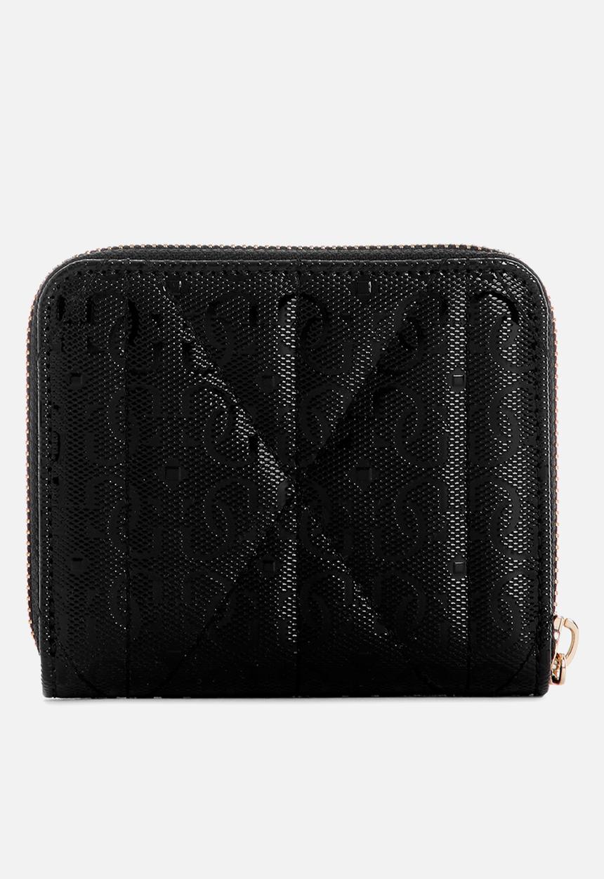 GUESS - Aldina zip around purse-black