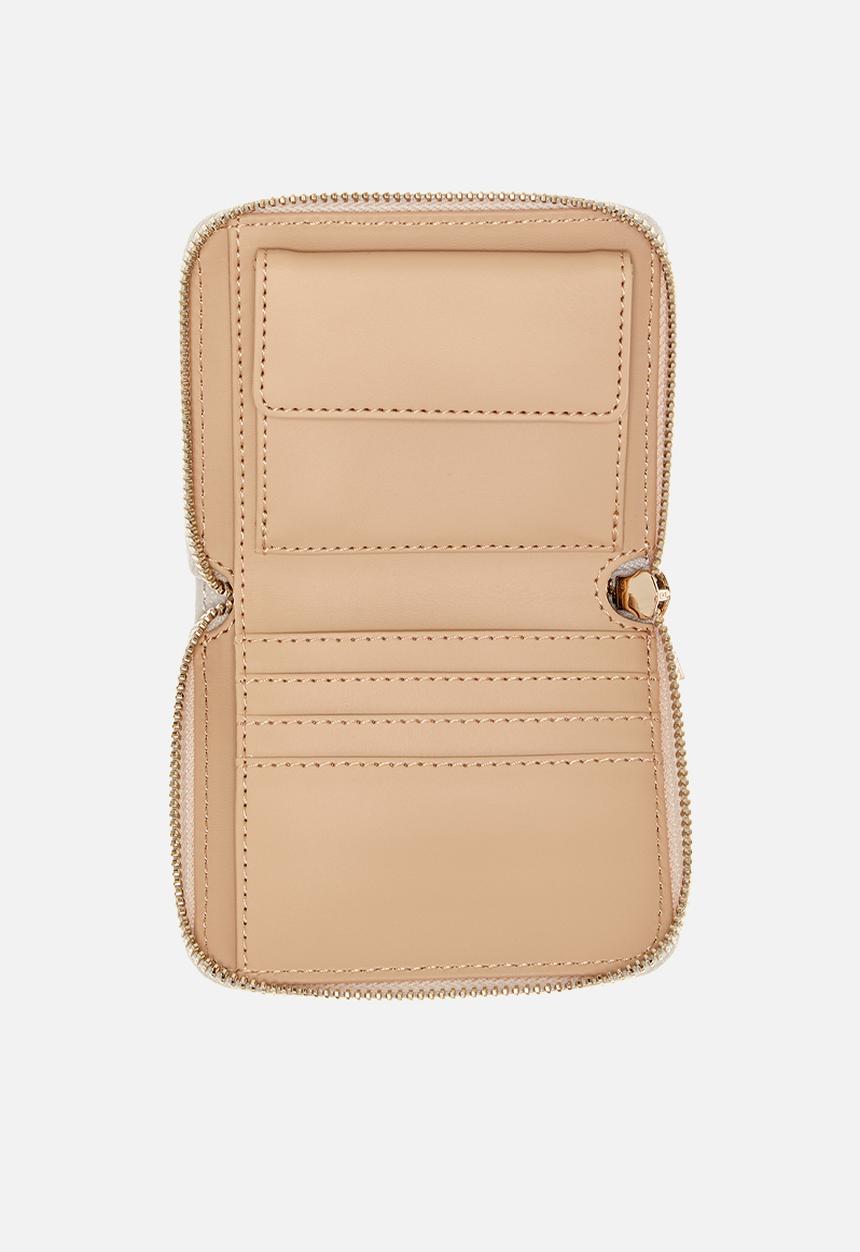 GUESS - Aldina zip around purse-cream