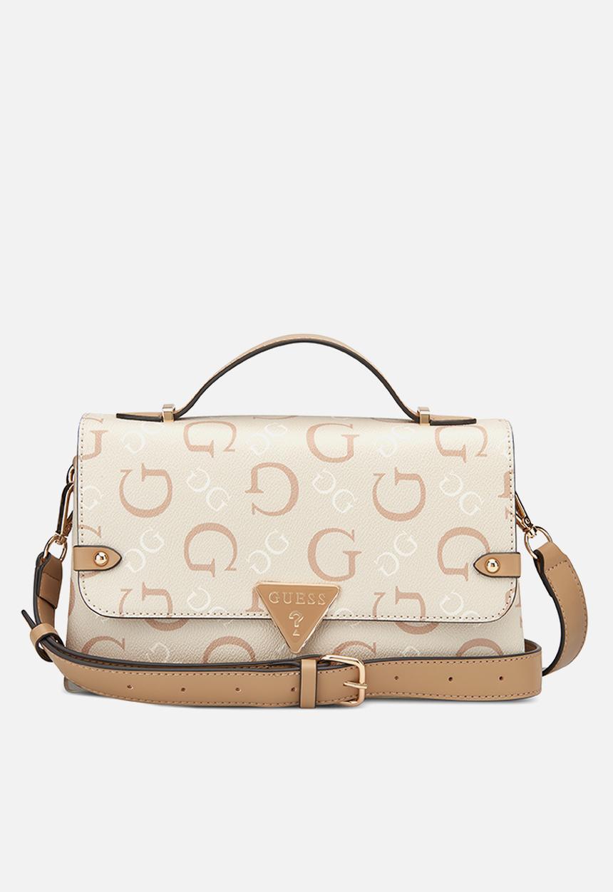 GUESS - Marlena top handle crossbody-beige