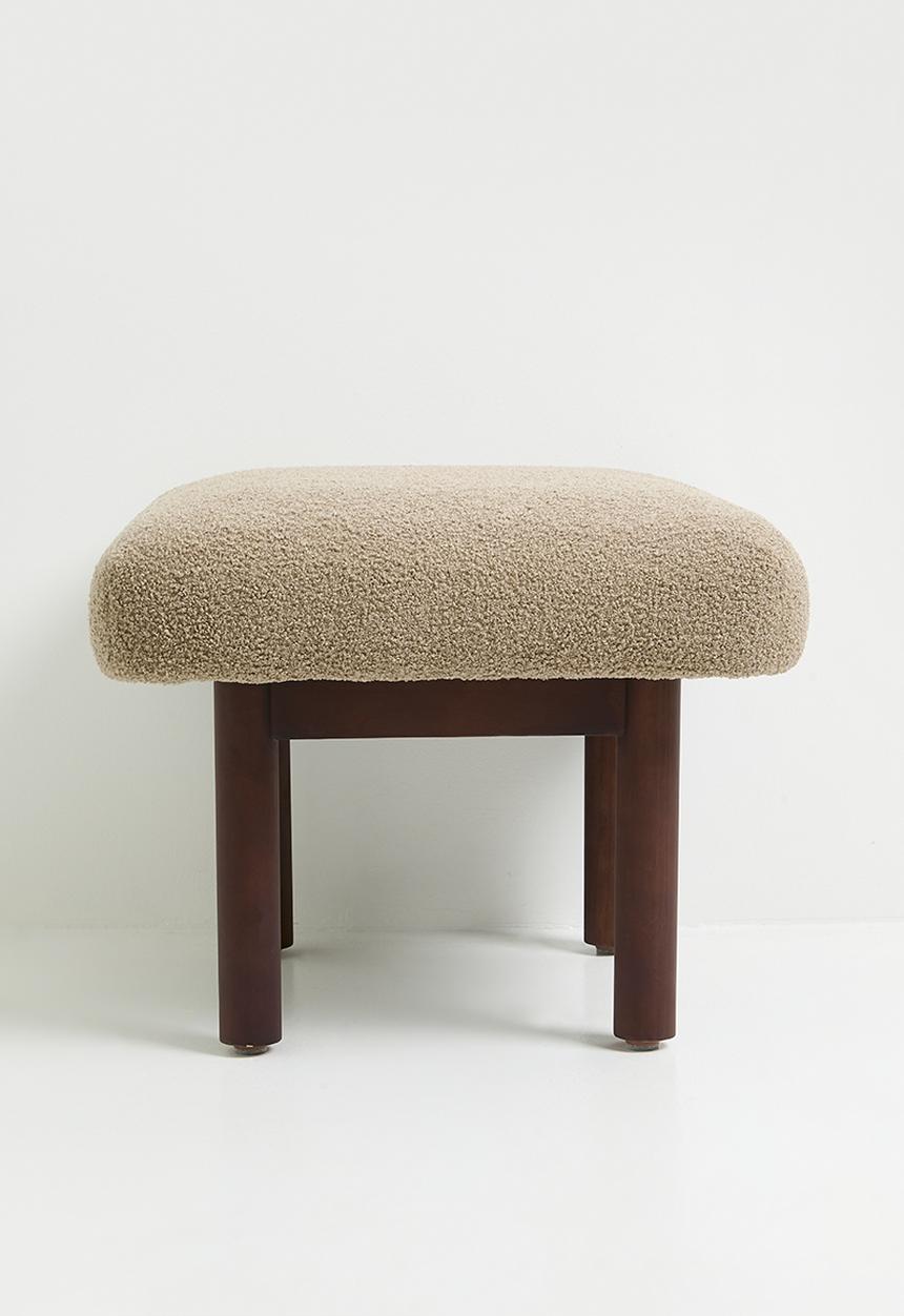 Sixth Floor - Rebecca  foot-stool-natural