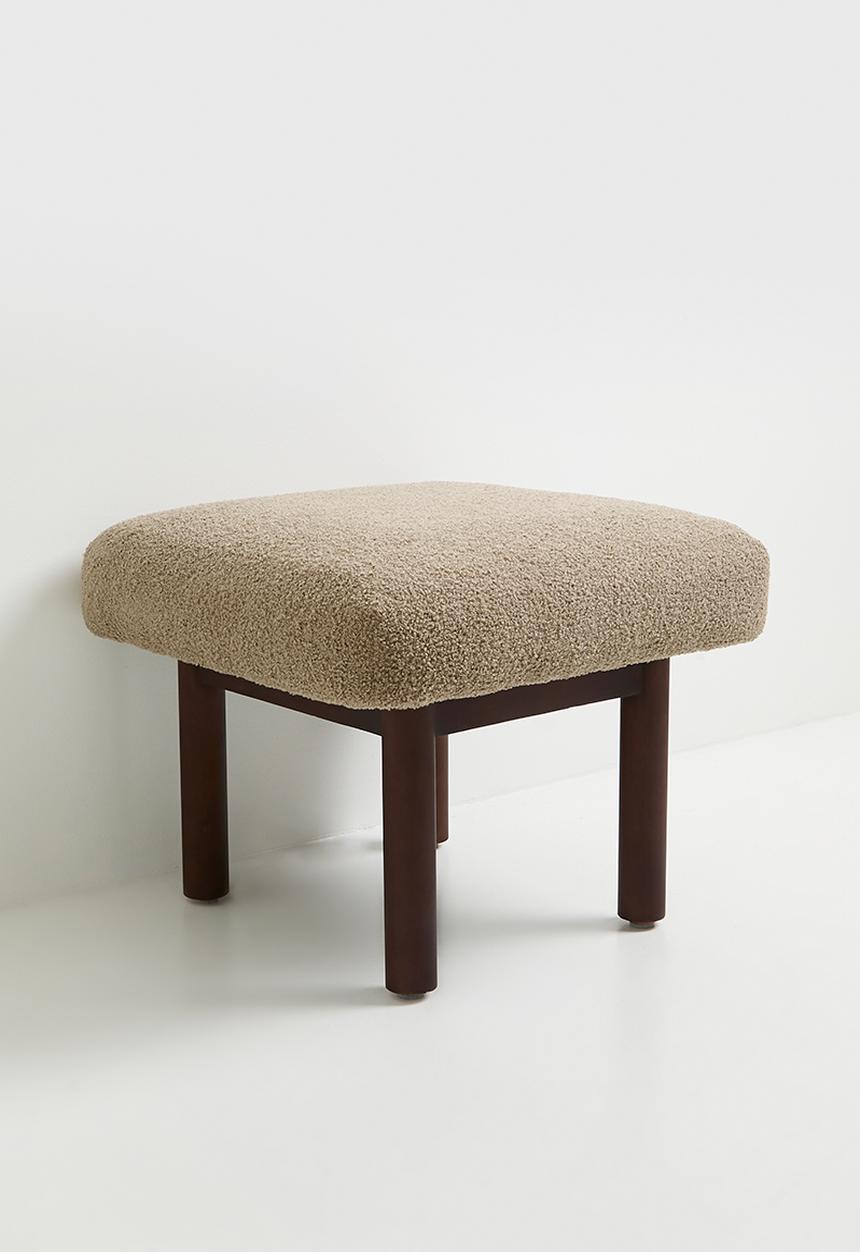 Sixth Floor - Rebecca  foot-stool-natural