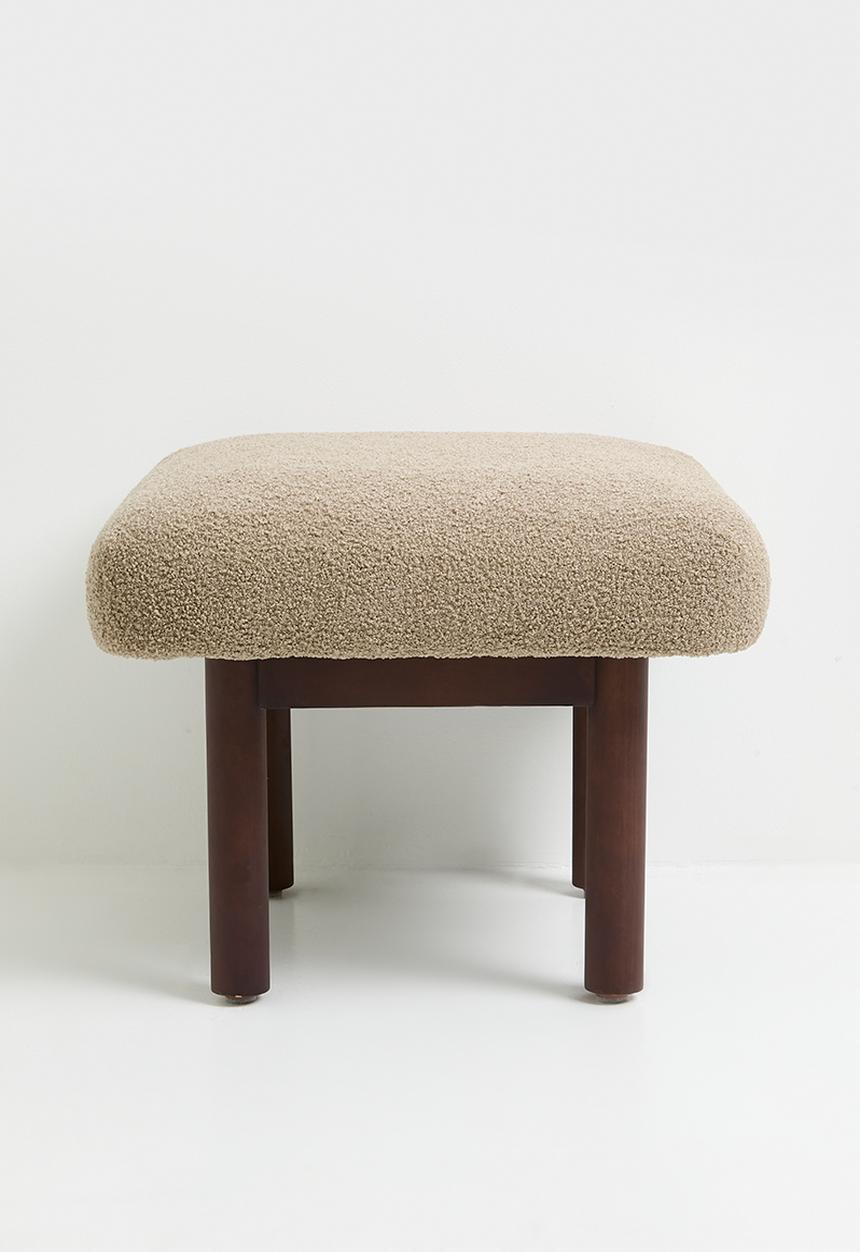Sixth Floor - Rebecca  foot-stool-natural