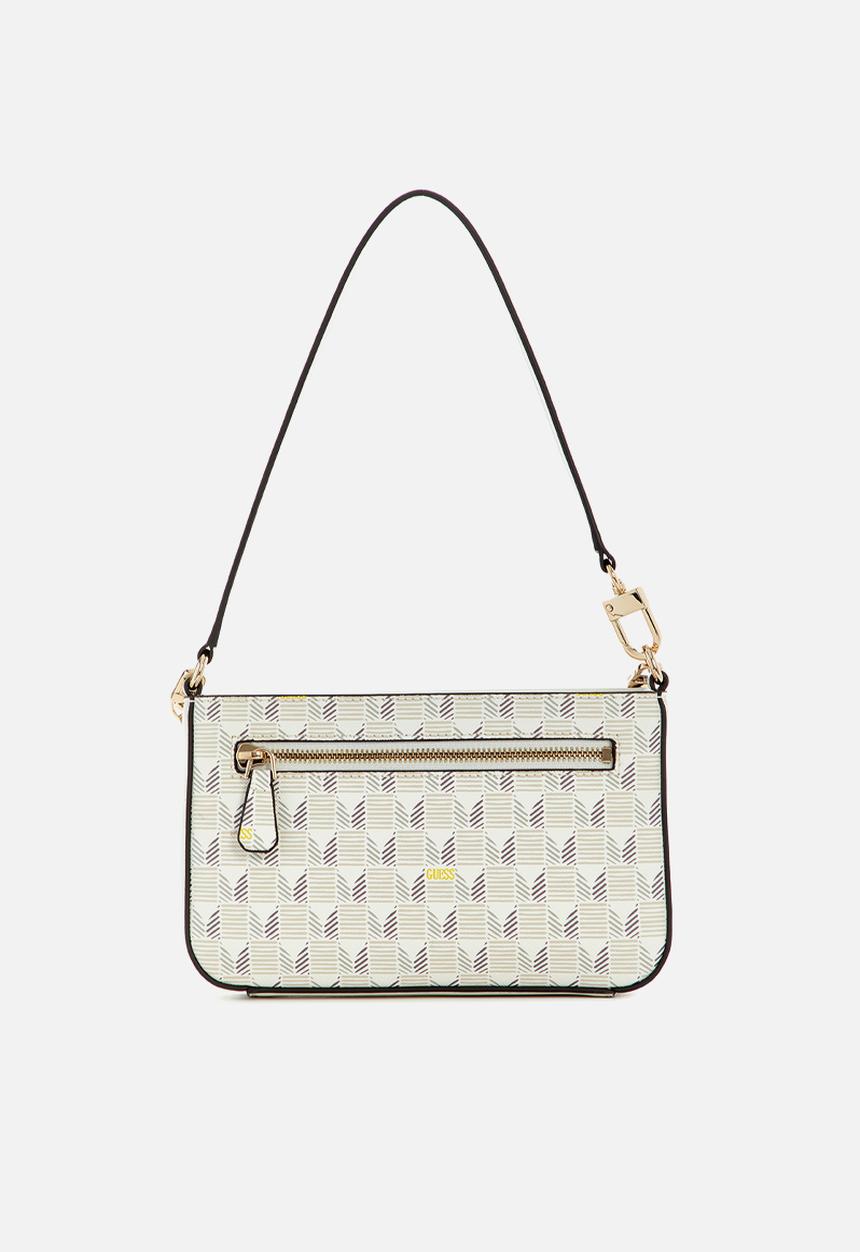 GUESS - G Wave shoulder bag - cream