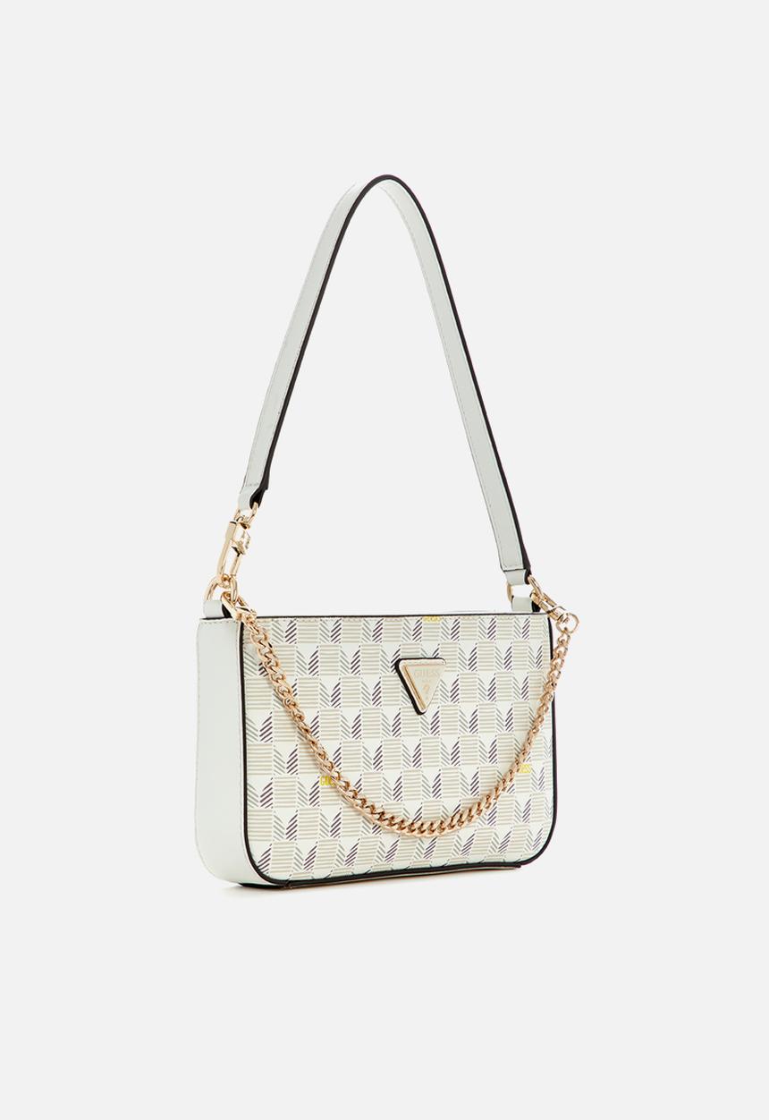 GUESS - G Wave shoulder bag - cream