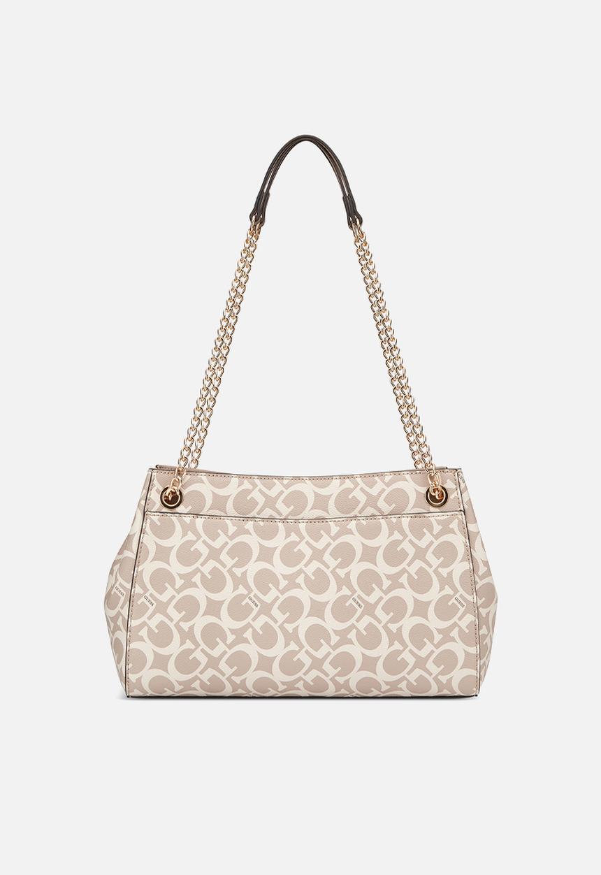 GUESS - Kerry satchel-beige