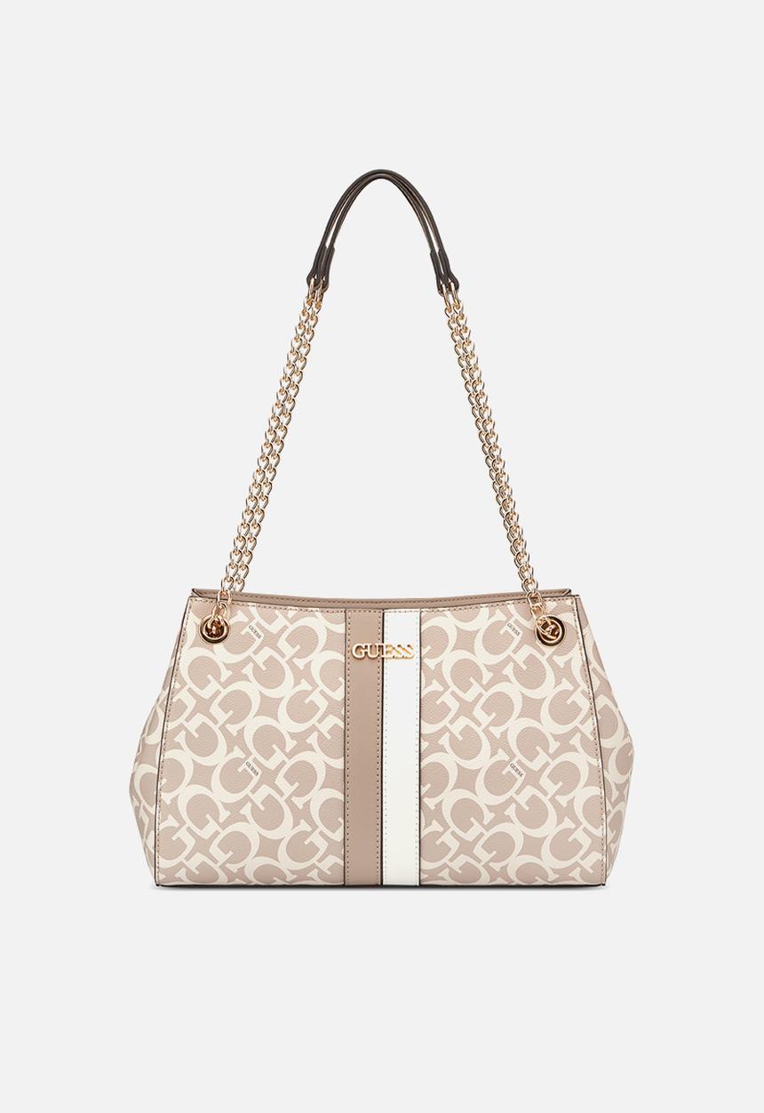 GUESS - Kerry satchel-beige