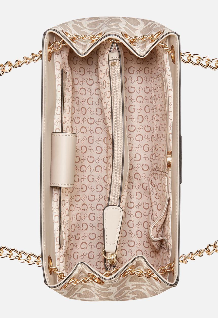 GUESS - Kerry satchel-beige