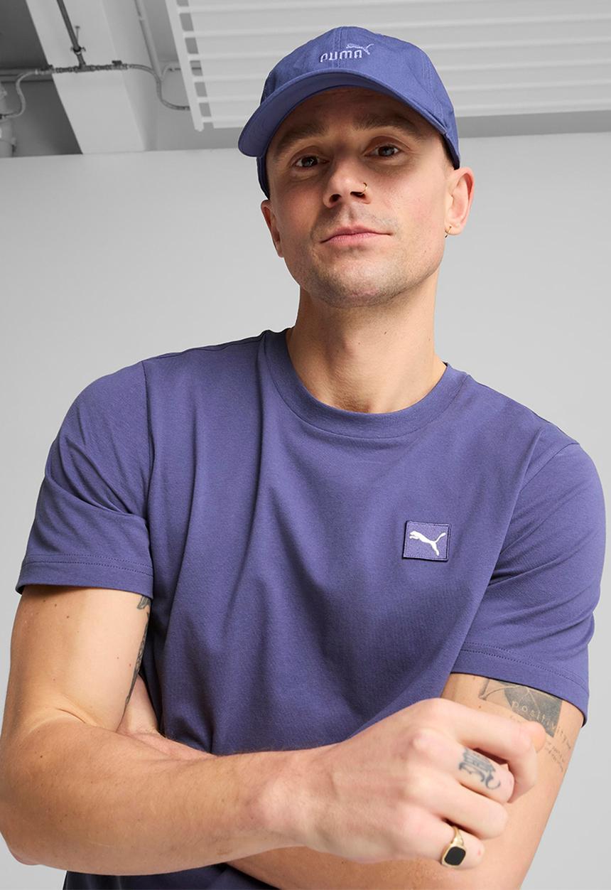 PUMA - Ess Elevated BB Cap - Blue Crystal