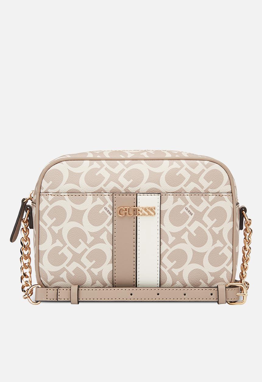 GUESS - Kerry mini crossbody top zip-caramel