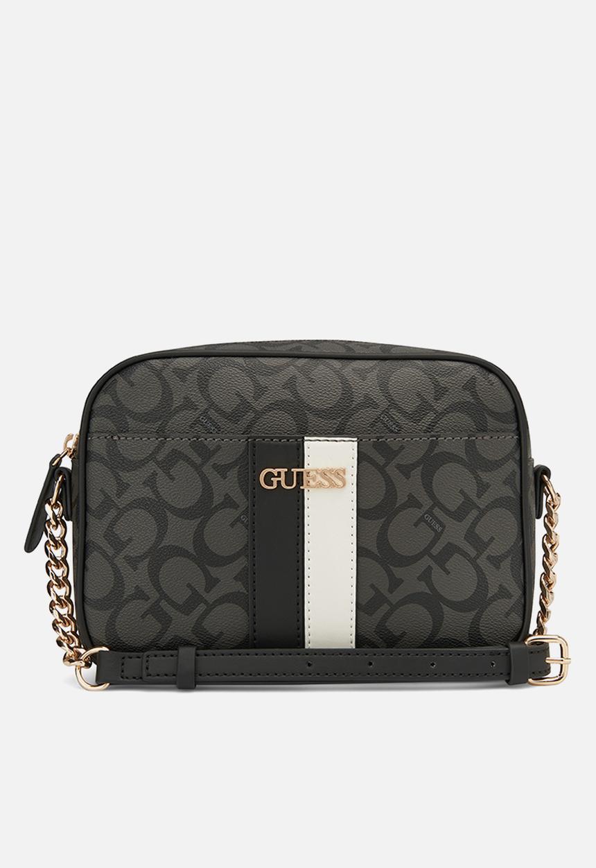 GUESS - Kerry mini crossbody top zip-coal