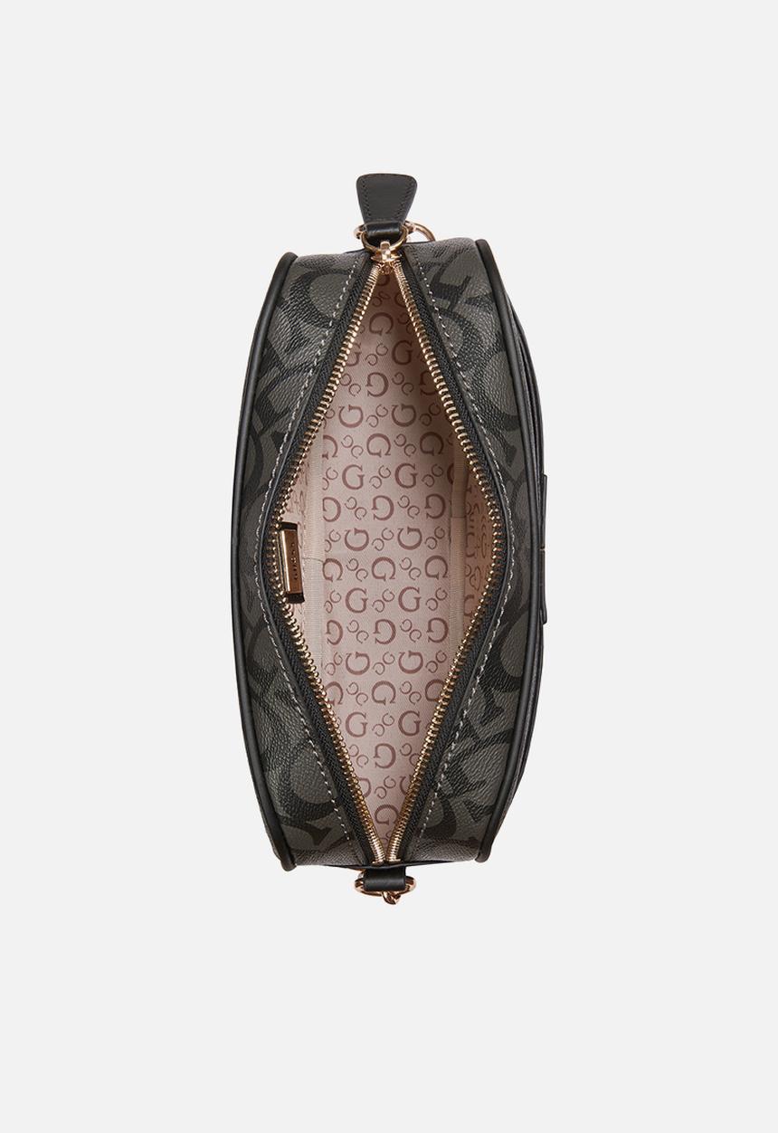 GUESS - Kerry mini crossbody top zip-coal