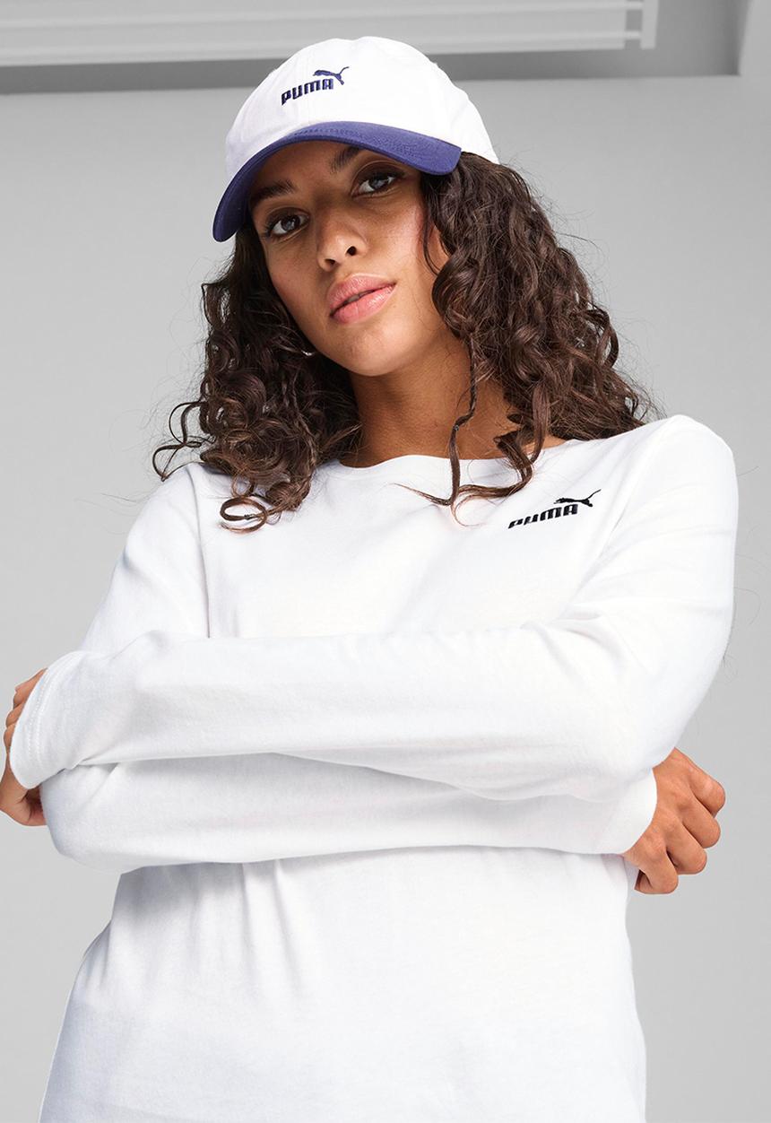 PUMA - Ess No 1 Logo Dad Cap - PUMA White-PUMA Navy
