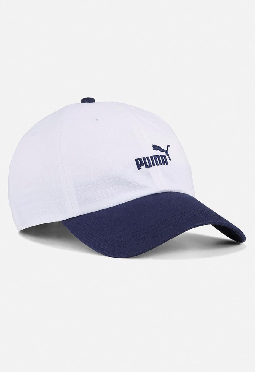 PUMA - Ess No 1 Logo Dad Cap - PUMA White-PUMA Navy