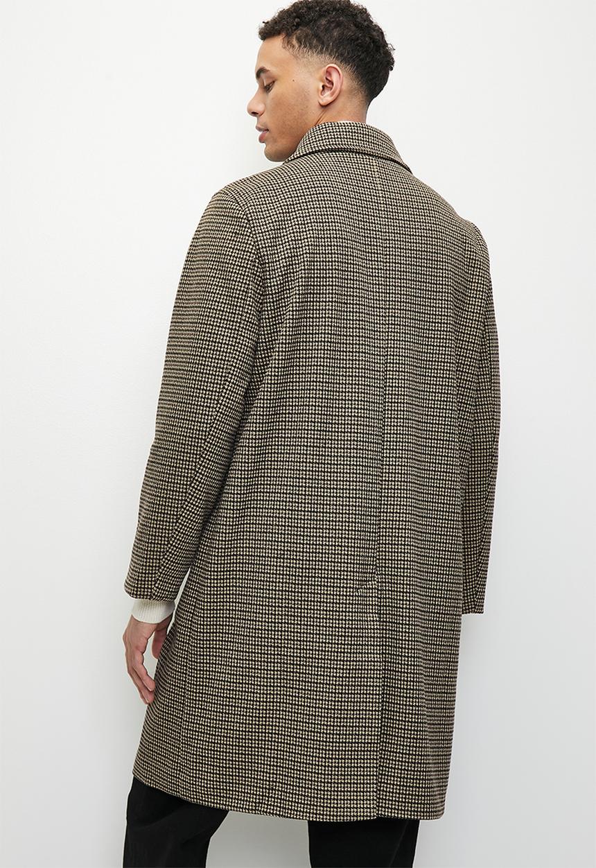 Cotton On - Trench Coat - Houndstooth Check