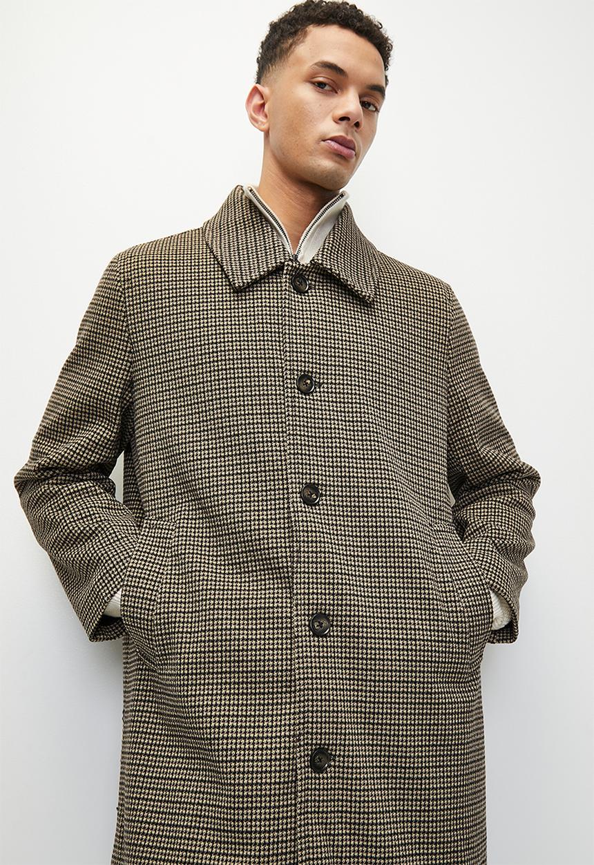 Cotton On - Trench Coat - Houndstooth Check