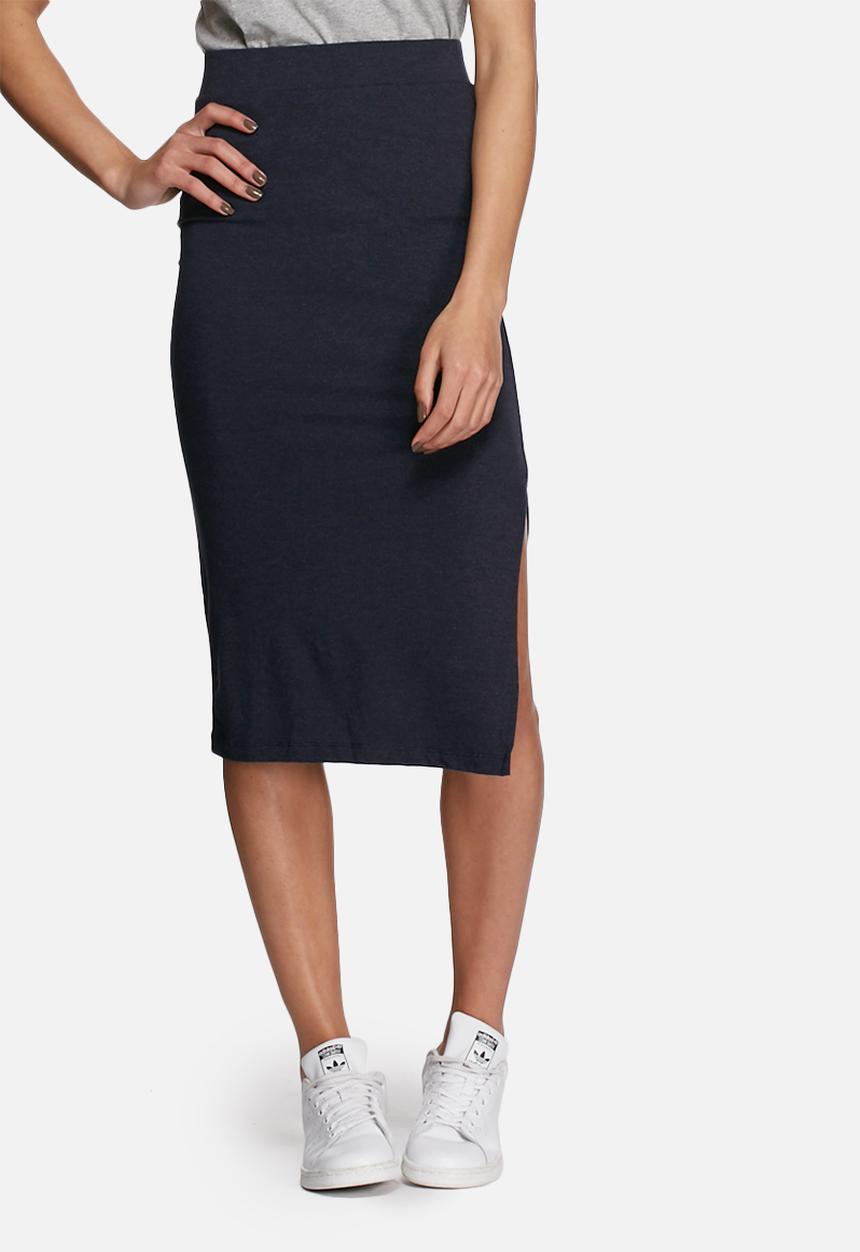 ONLY - Mojo slim calf skirt