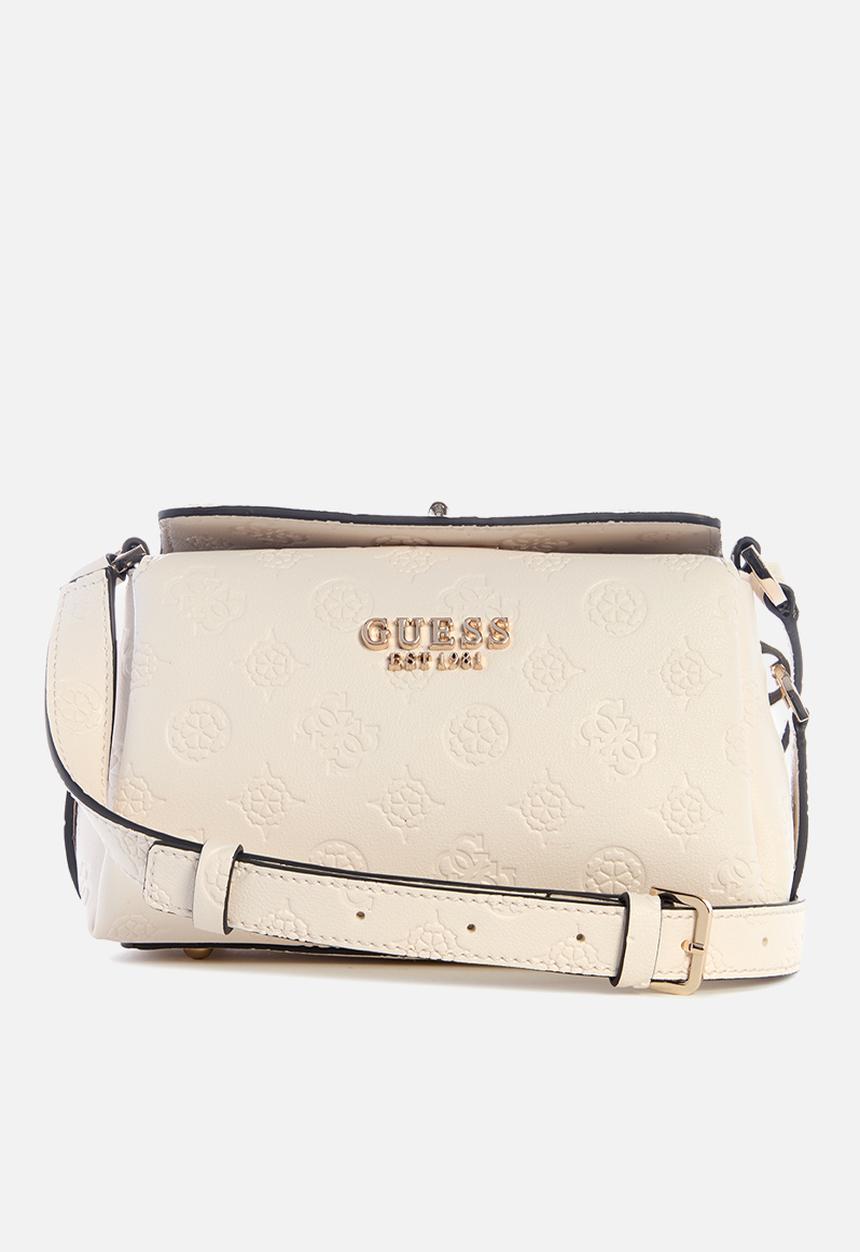 GUESS - Phoebe mini crossbody bag - cream