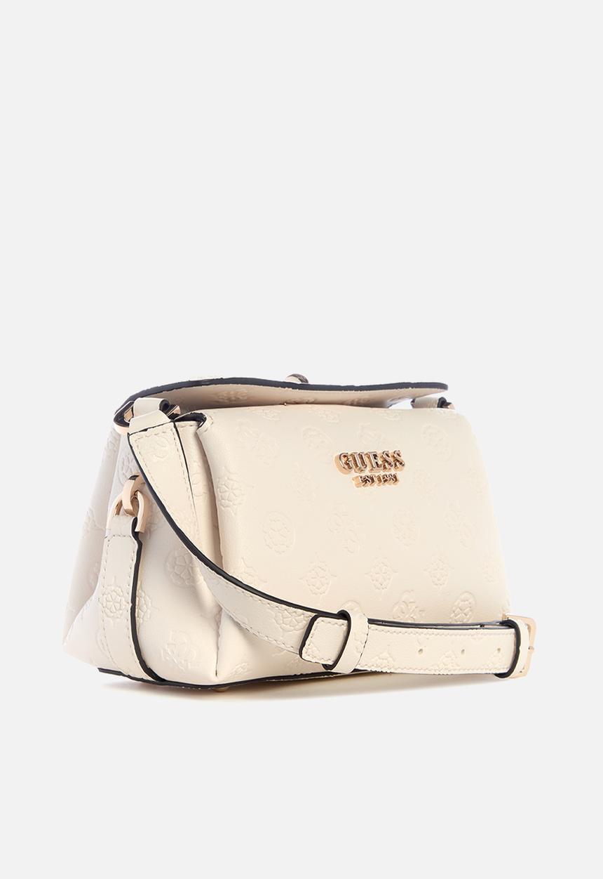 GUESS - Phoebe mini crossbody bag - cream