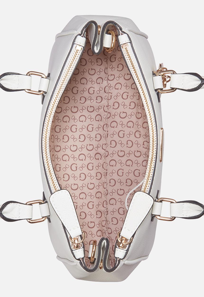 GUESS - Doretta satchel - cream