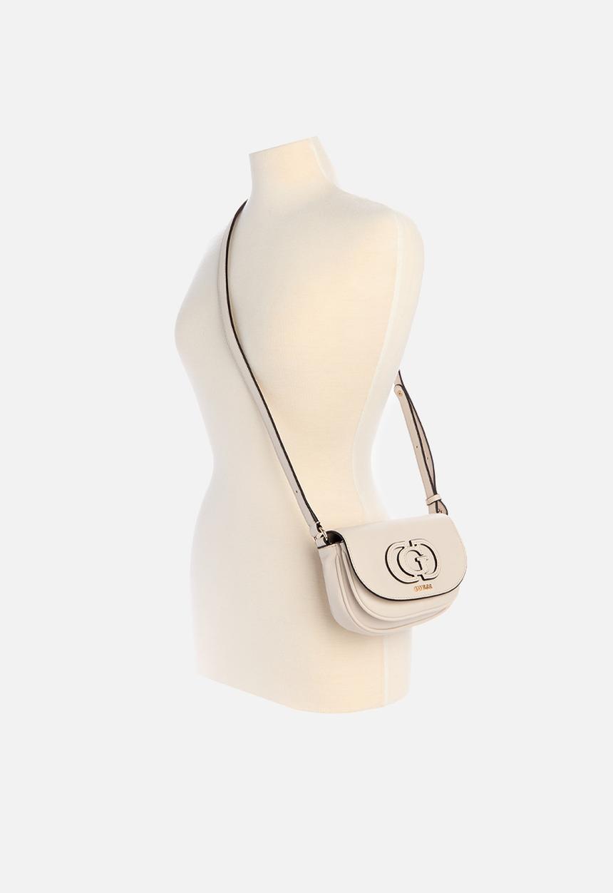 GUESS - Calebra mini crossbody bag - cream