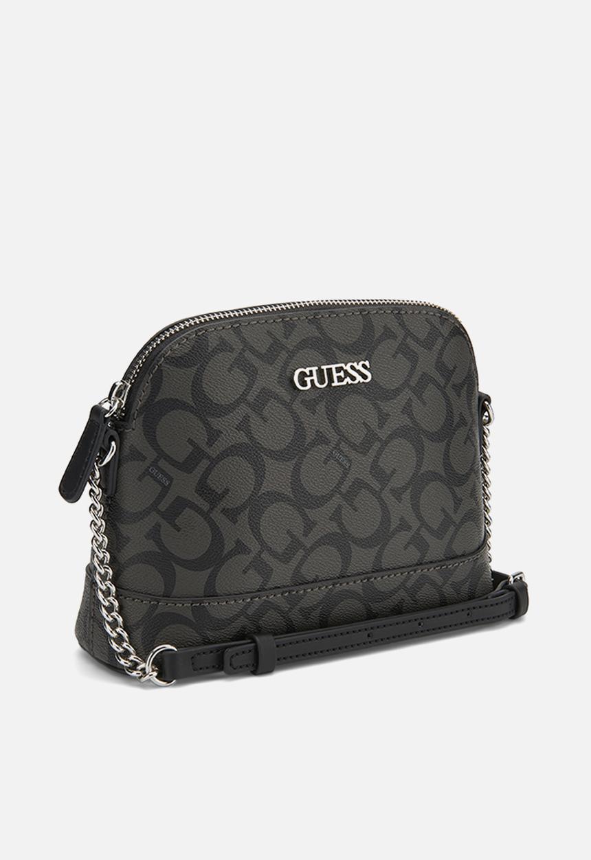 GUESS - Tidewood mini top zip-coal