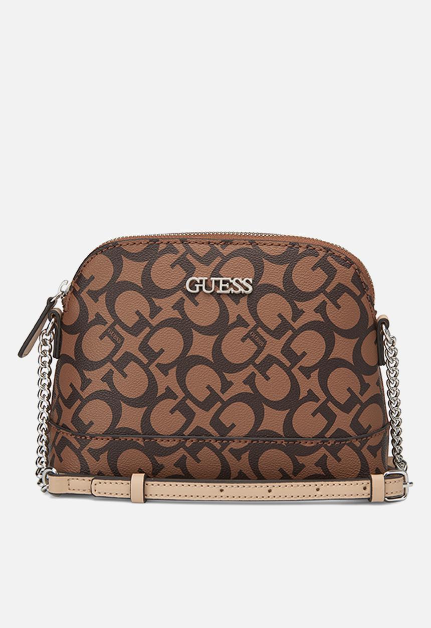 GUESS - Tidewood mini top zip-cocoa