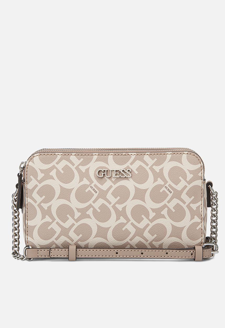 GUESS - Tidewood mini compartment xbdy-caramel