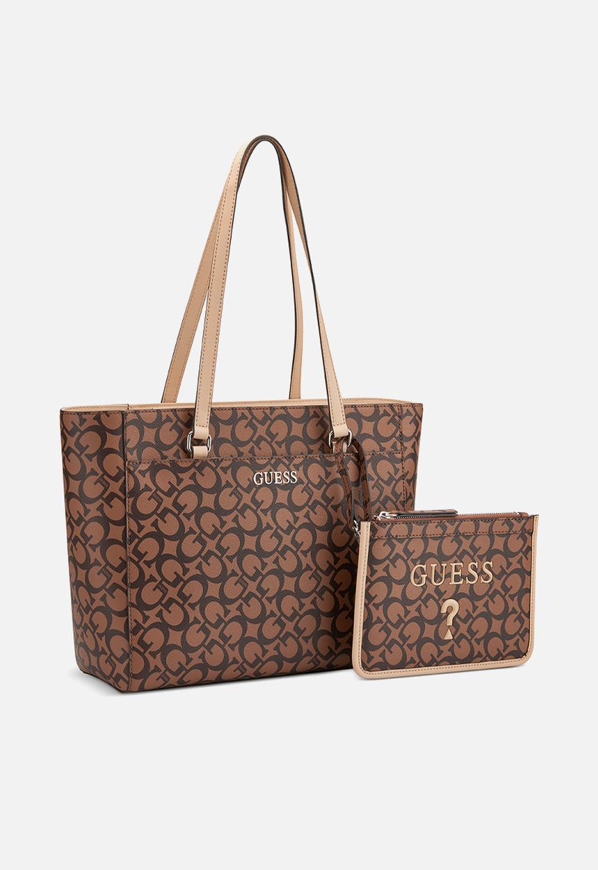 GUESS - Delphine tote-cocoa