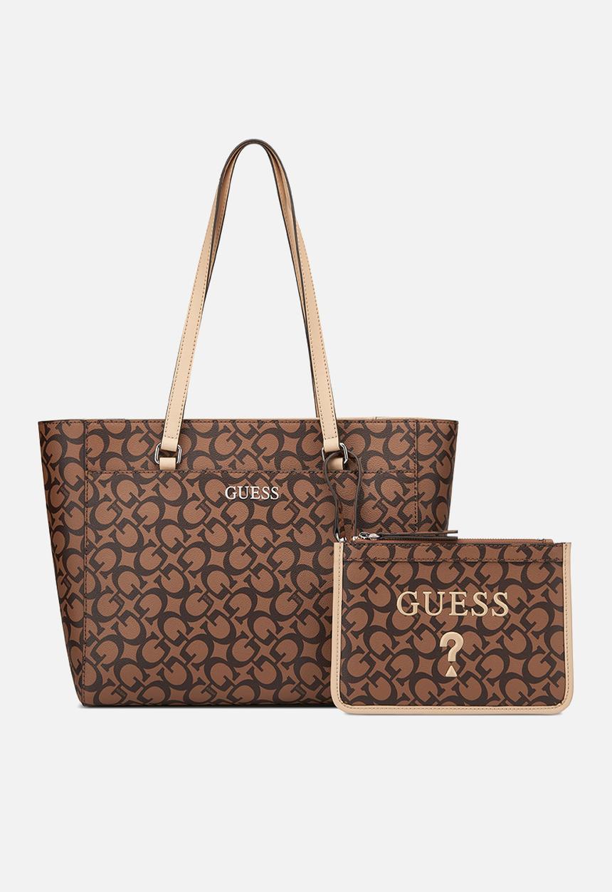 GUESS - Delphine tote-cocoa