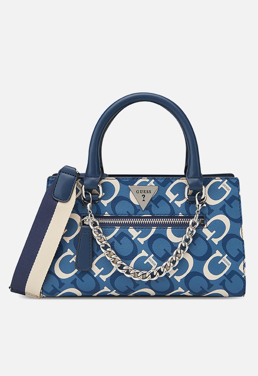 GUESS - Bandera satchel-denim