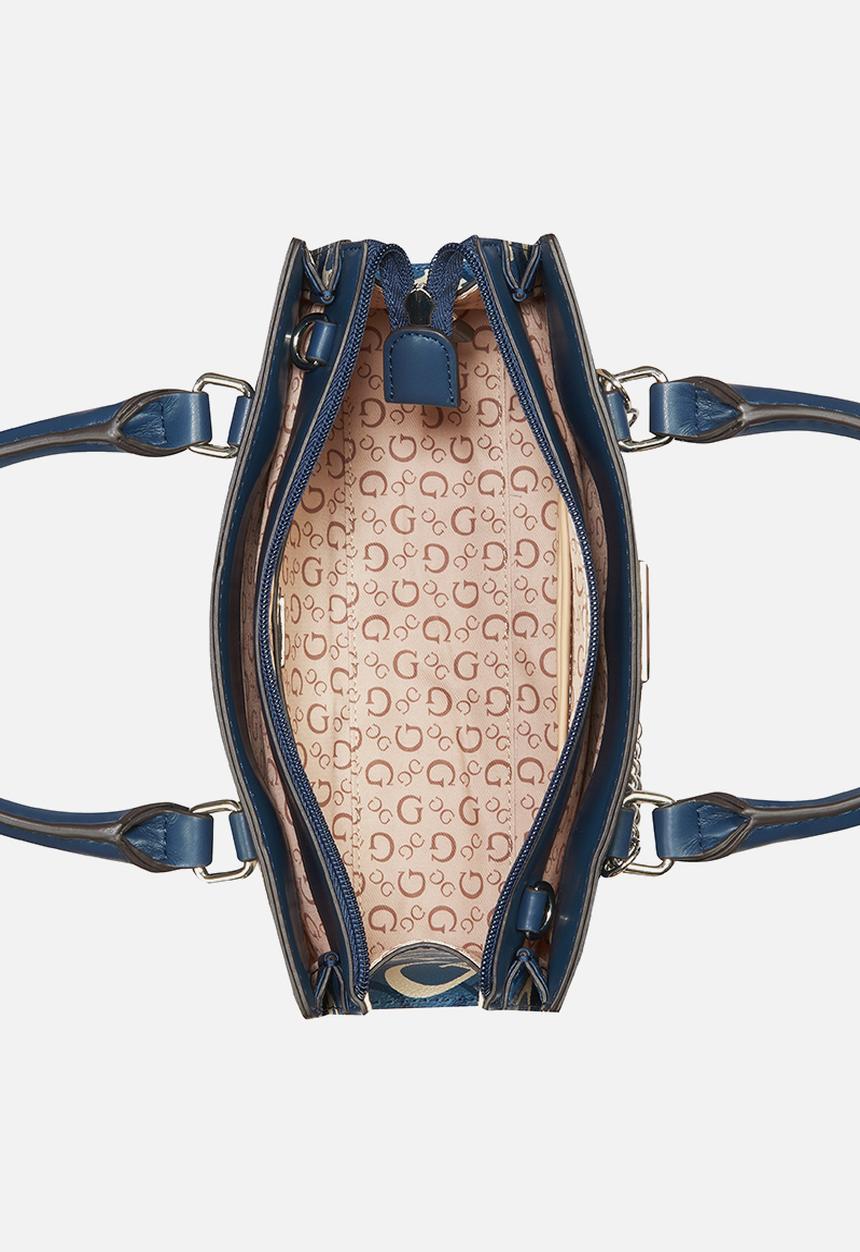 GUESS - Bandera satchel-denim