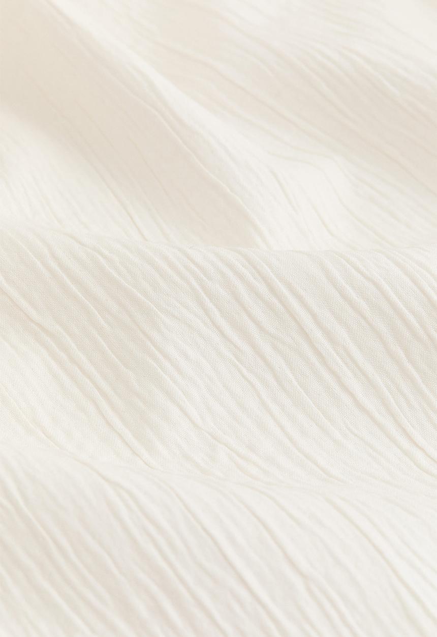 H&M - Muslin shower curtain - cream