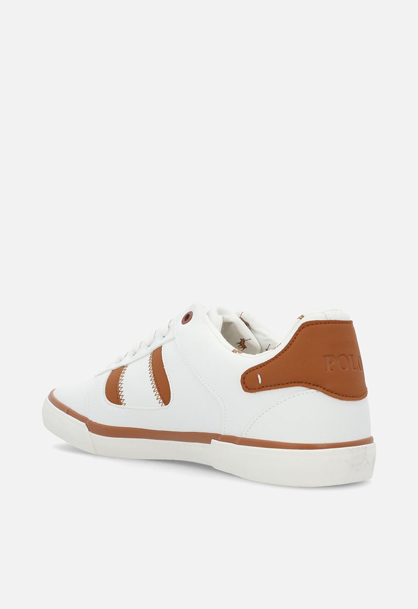 POLO - Basic side flash sneaker - white
