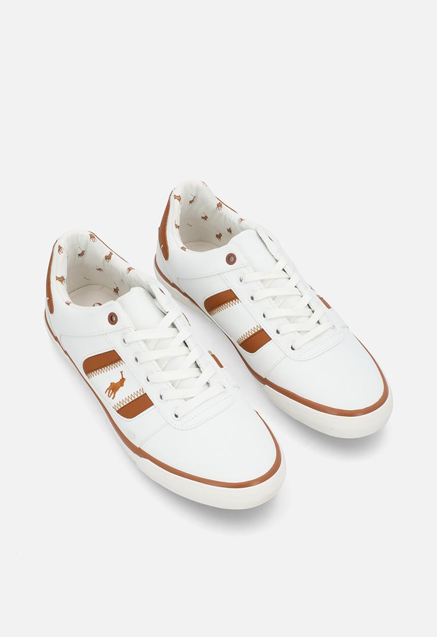 POLO - Basic side flash sneaker - white