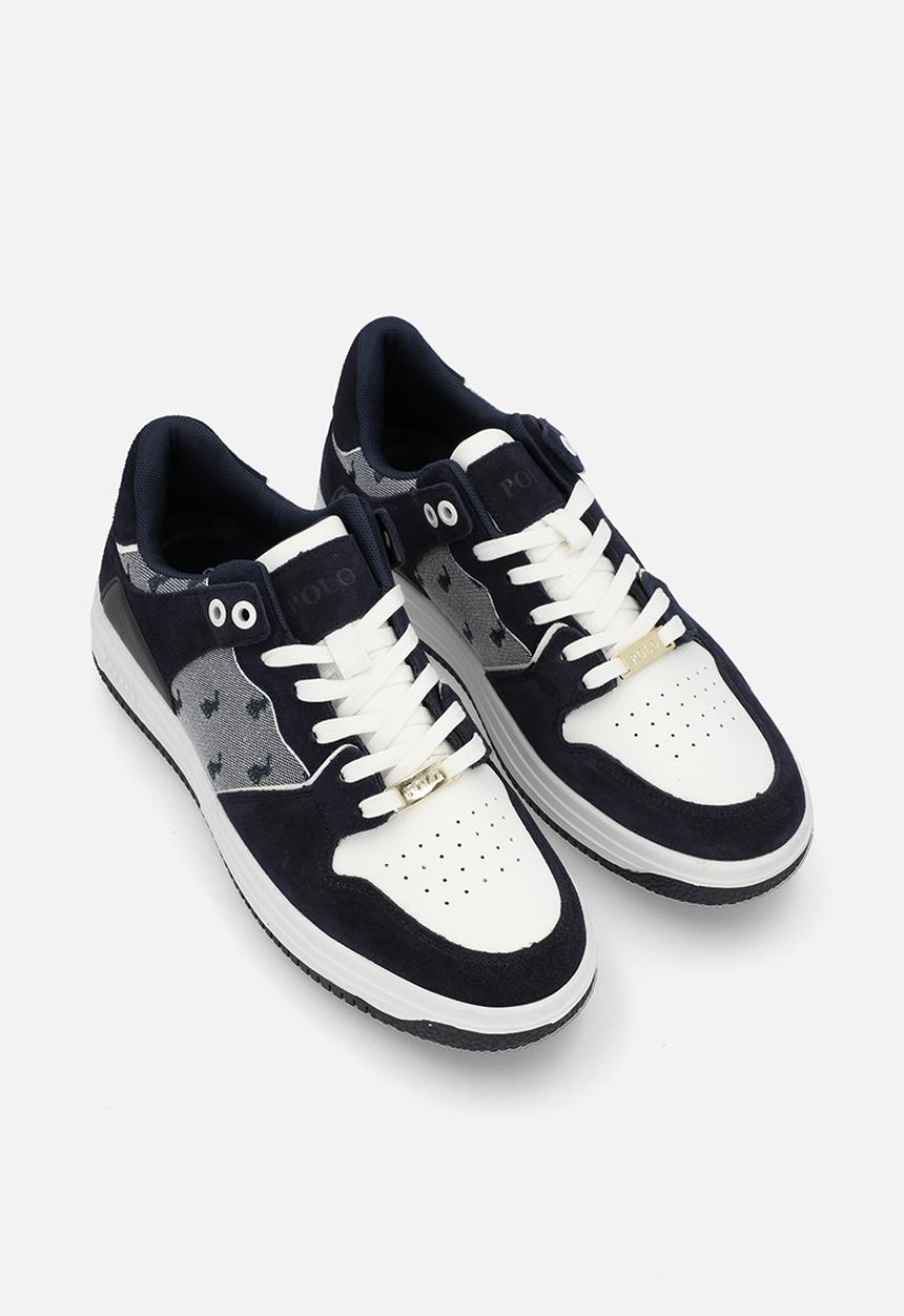 POLO - Colour block jacquard sneaker - navy
