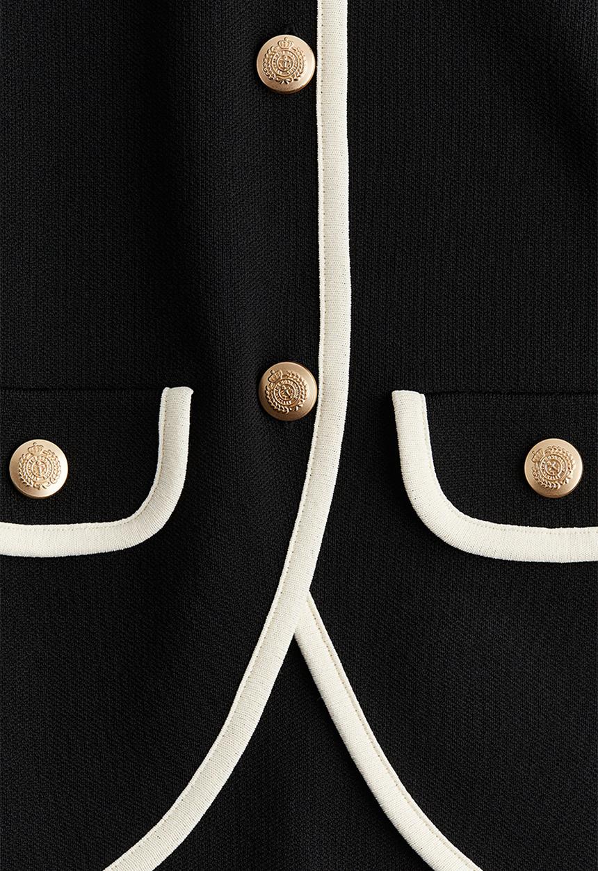 H&M - Knitted cardigan - black