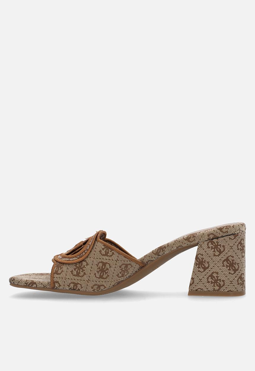 GUESS - Jacquard mule - brown