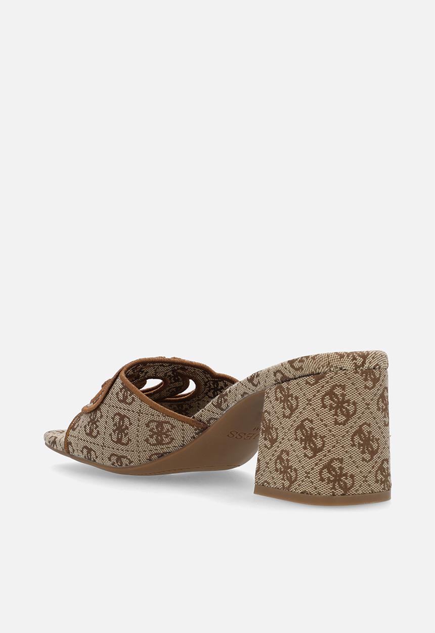 GUESS - Jacquard mule - brown