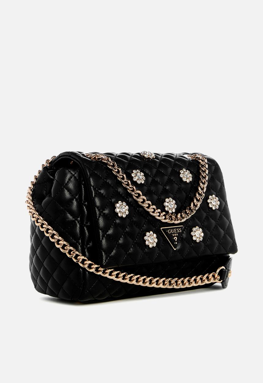 GUESS - Everlee convertible crossbody - black