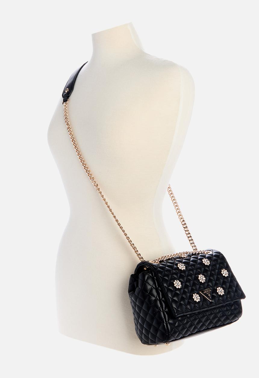 GUESS - Everlee convertible crossbody - black