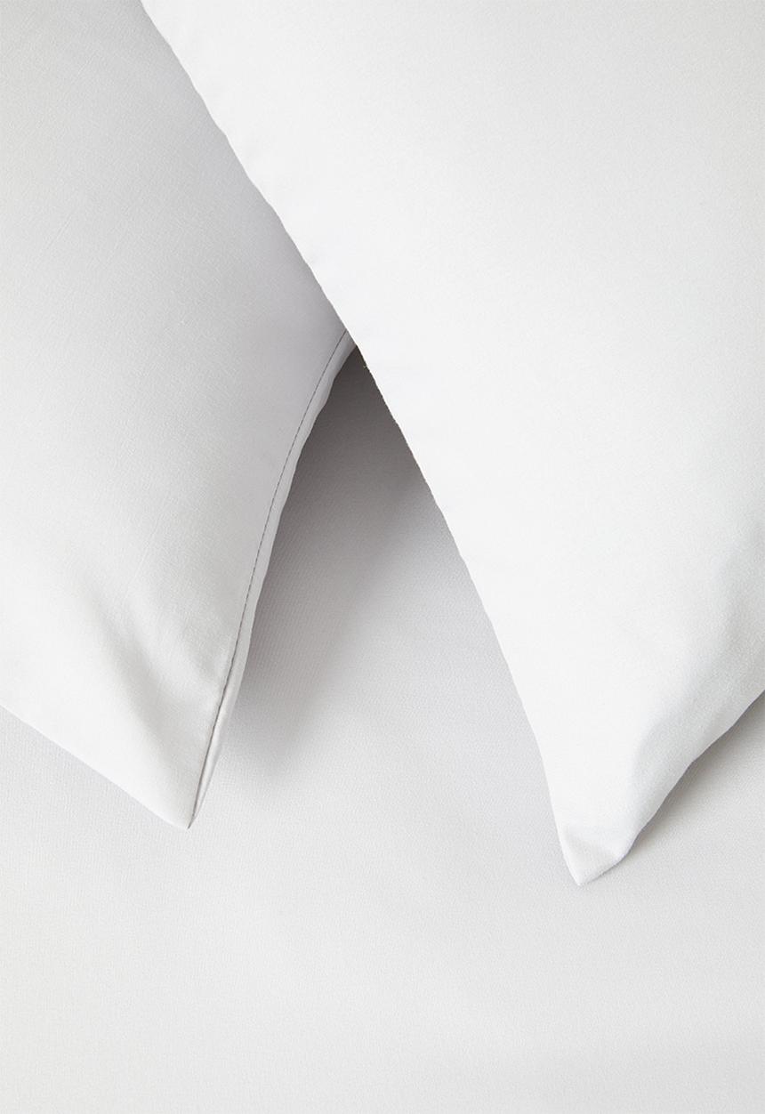 Sixth Floor - Recycled microfibre duvet set - soft grey