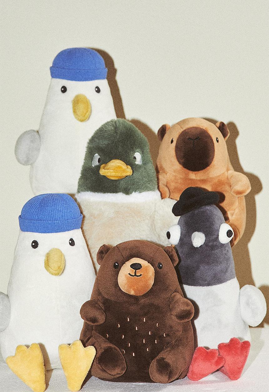 H&M - Extra-soft soft toy - dark brown bear
