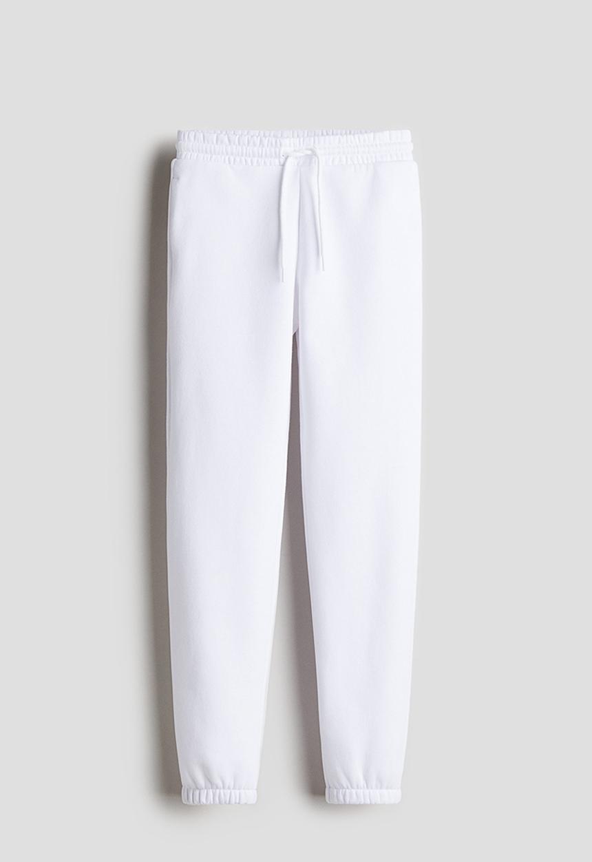 H&M - Sweatshirt joggers - white