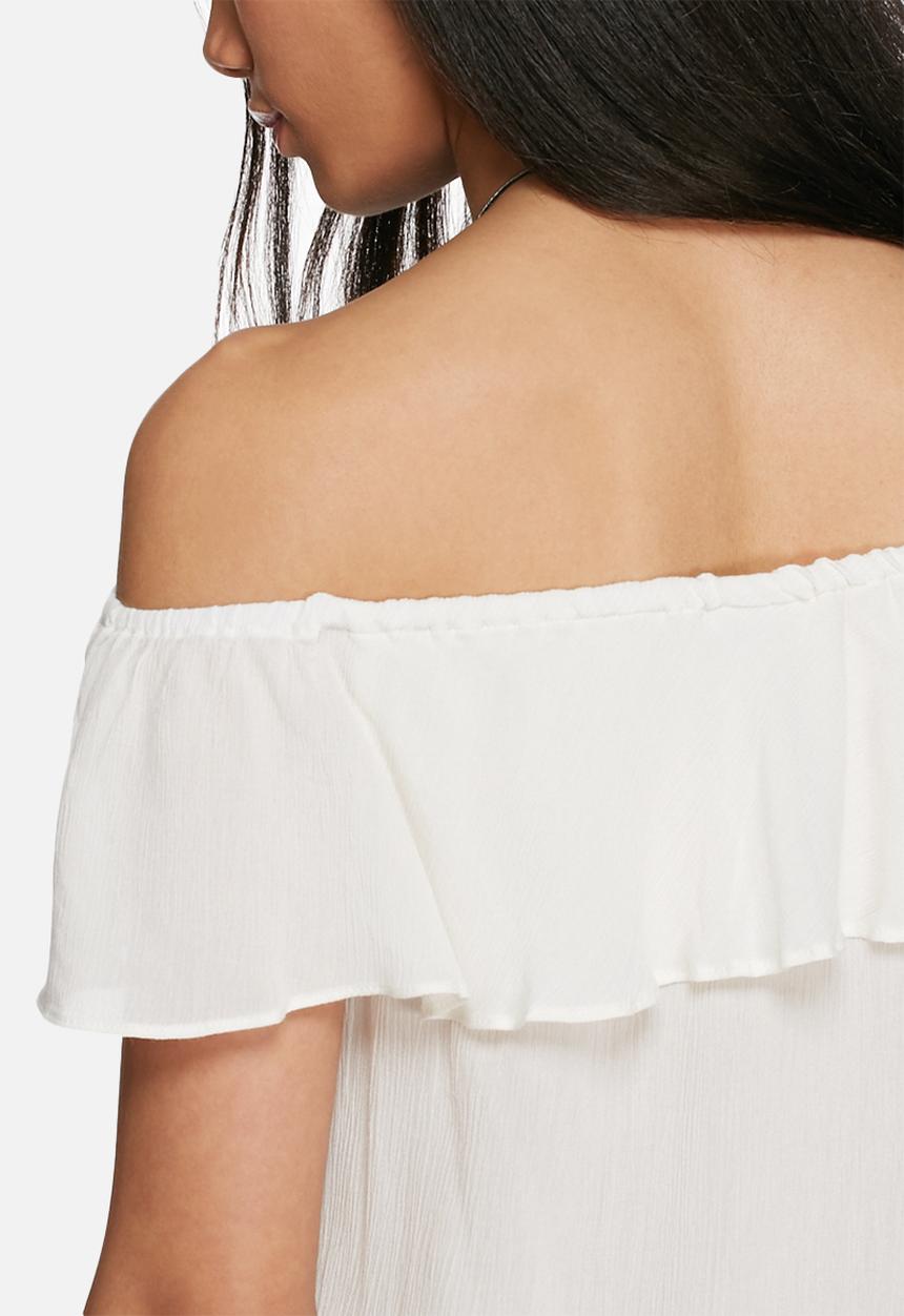 Jacqueline de Yong - Ruby frill off shoulder top